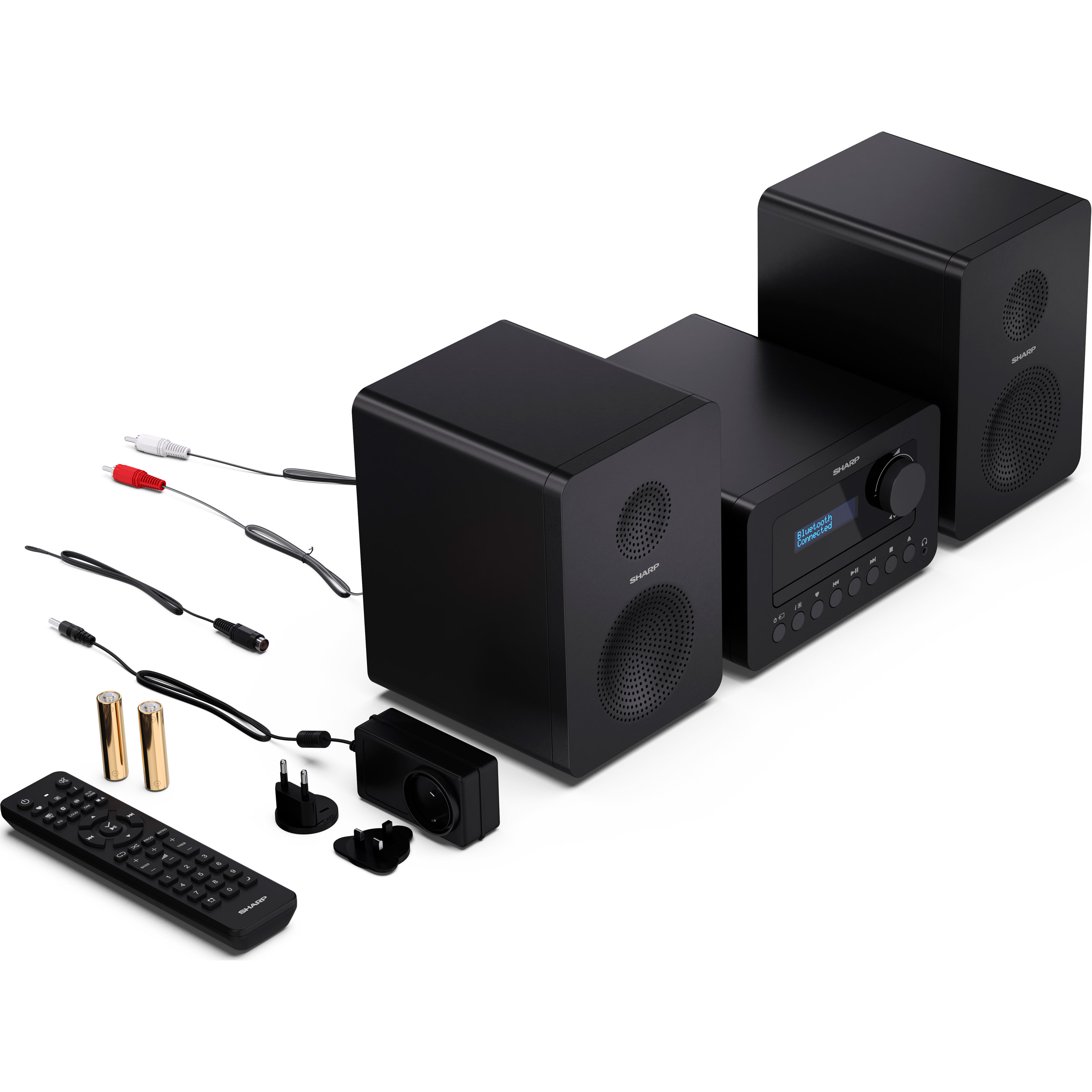Музичний центр SHARP Tokyo FM Hi-Fi Micro System XL-B514 Black