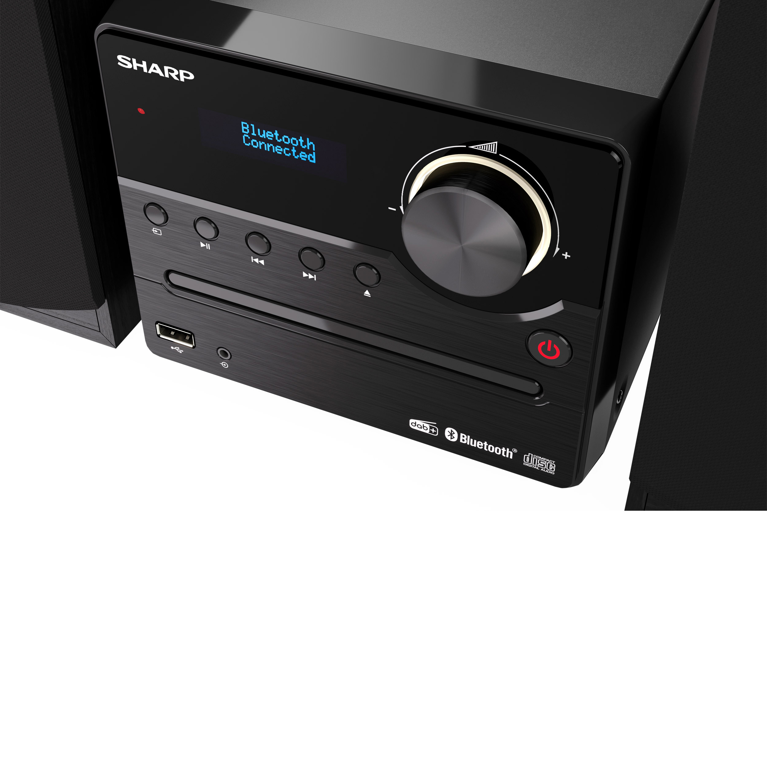 Музыкальный центр SHARP DAB+ Hi-Fi Micro System XL-B517D Black