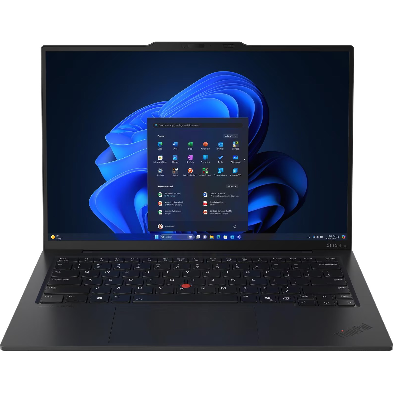 Ноутбук LENOVO ThinkPad X1 Carbon Gen 13 Touch Black (21NTS1G900)