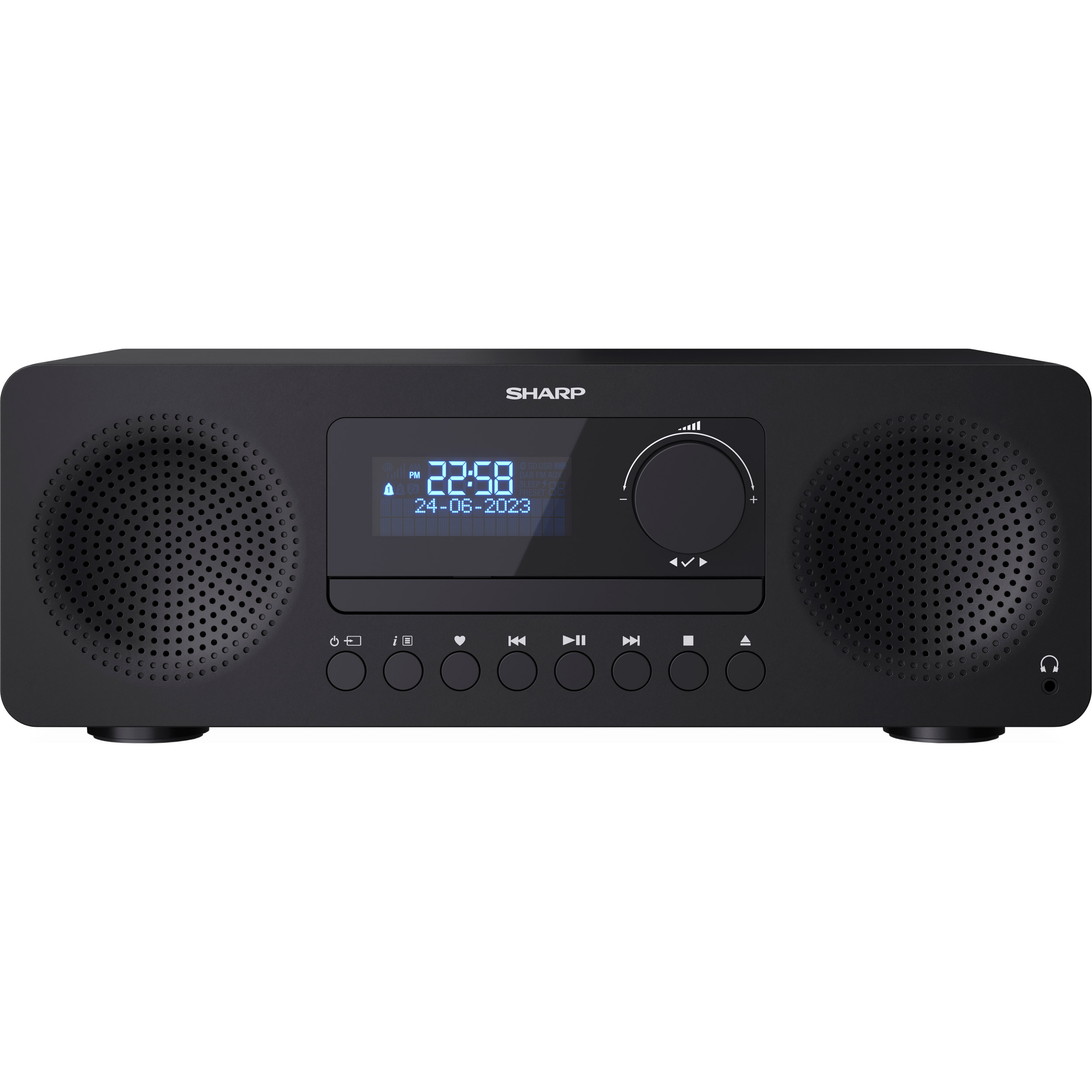 Музыкальный центр SHARP XL-B720D Tokyo DAB+ All-in-one Hi-Fi System Black