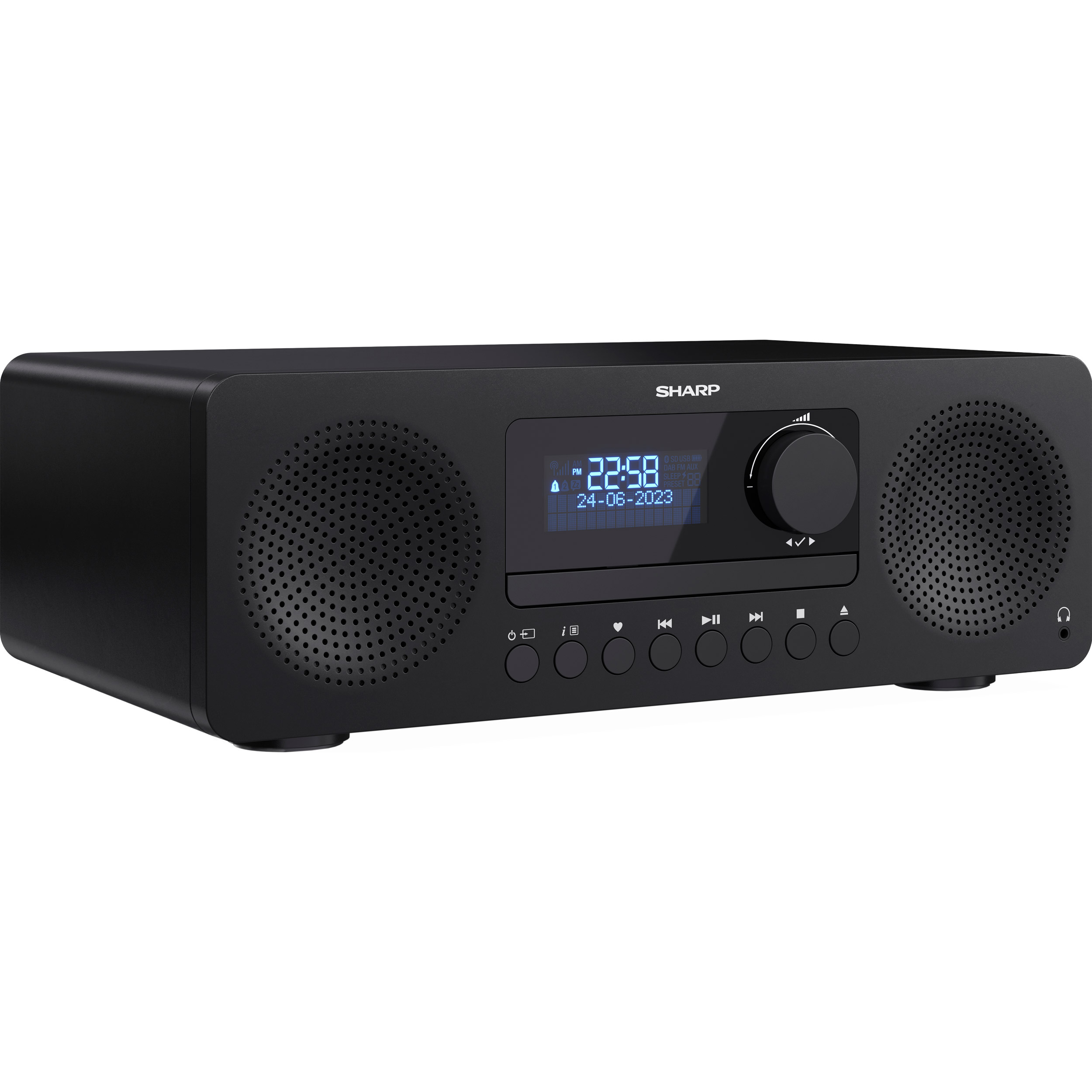 Музыкальный центр SHARP XL-B720D Tokyo DAB+ All-in-one Hi-Fi System Black