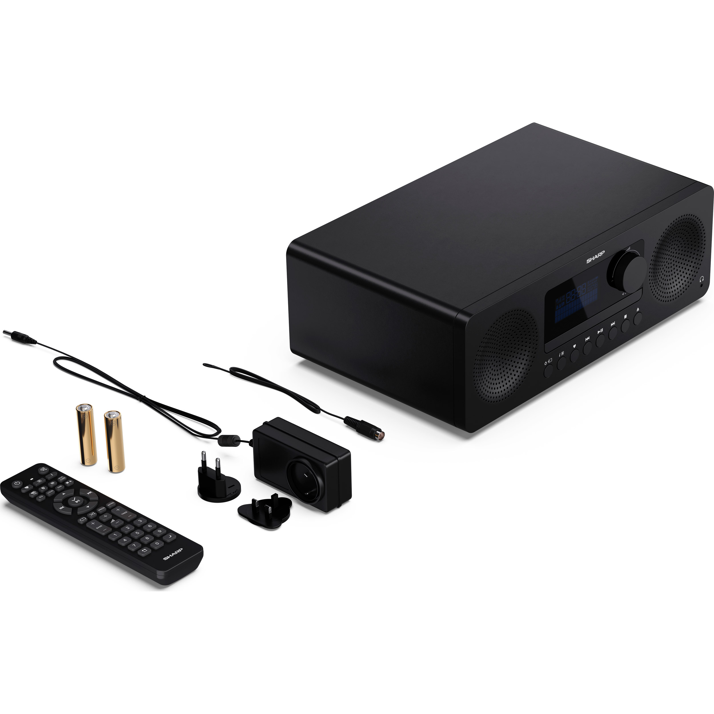Музыкальный центр SHARP XL-B720D Tokyo DAB+ All-in-one Hi-Fi System Black