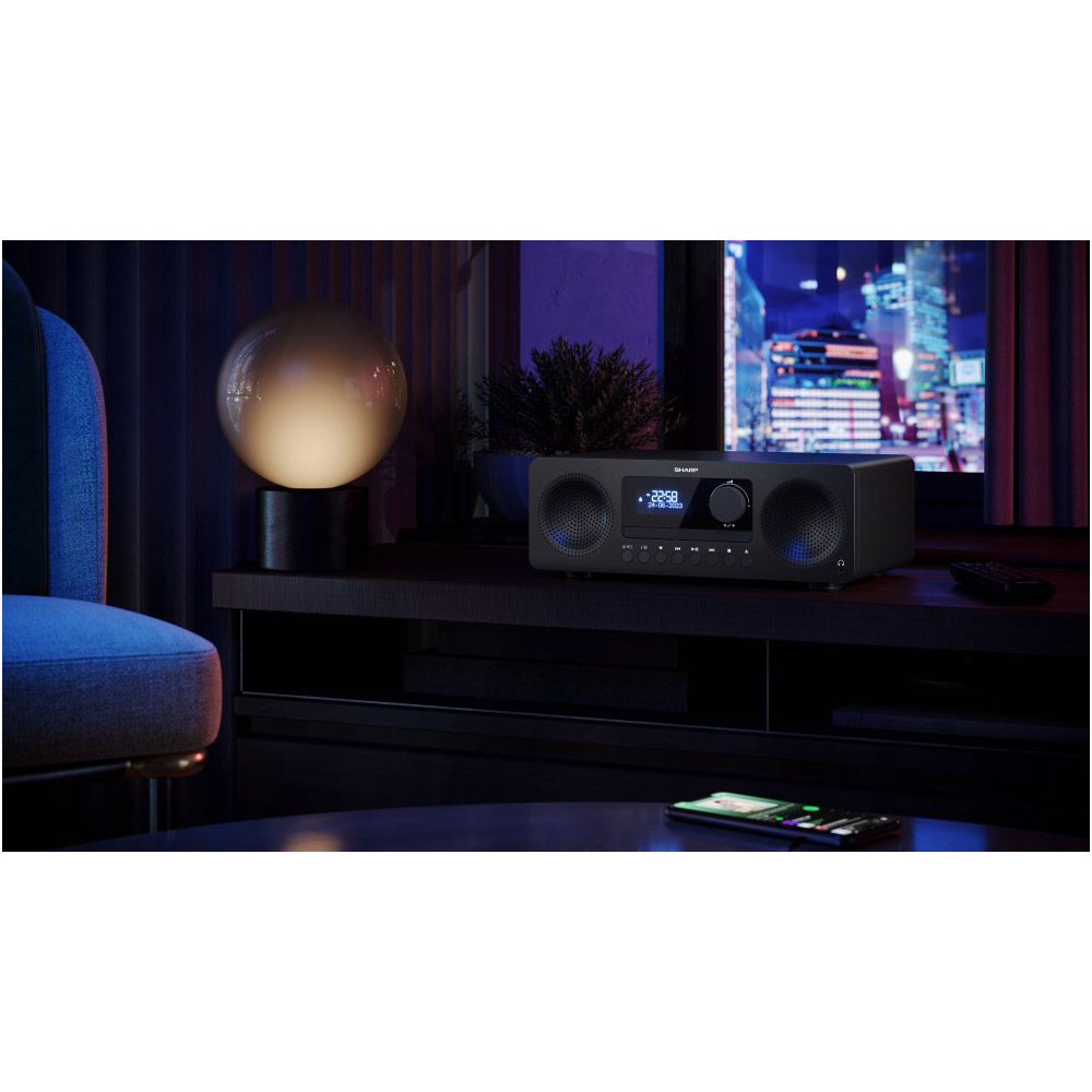 Музыкальный центр SHARP XL-B720D Tokyo DAB+ All-in-one Hi-Fi System Black