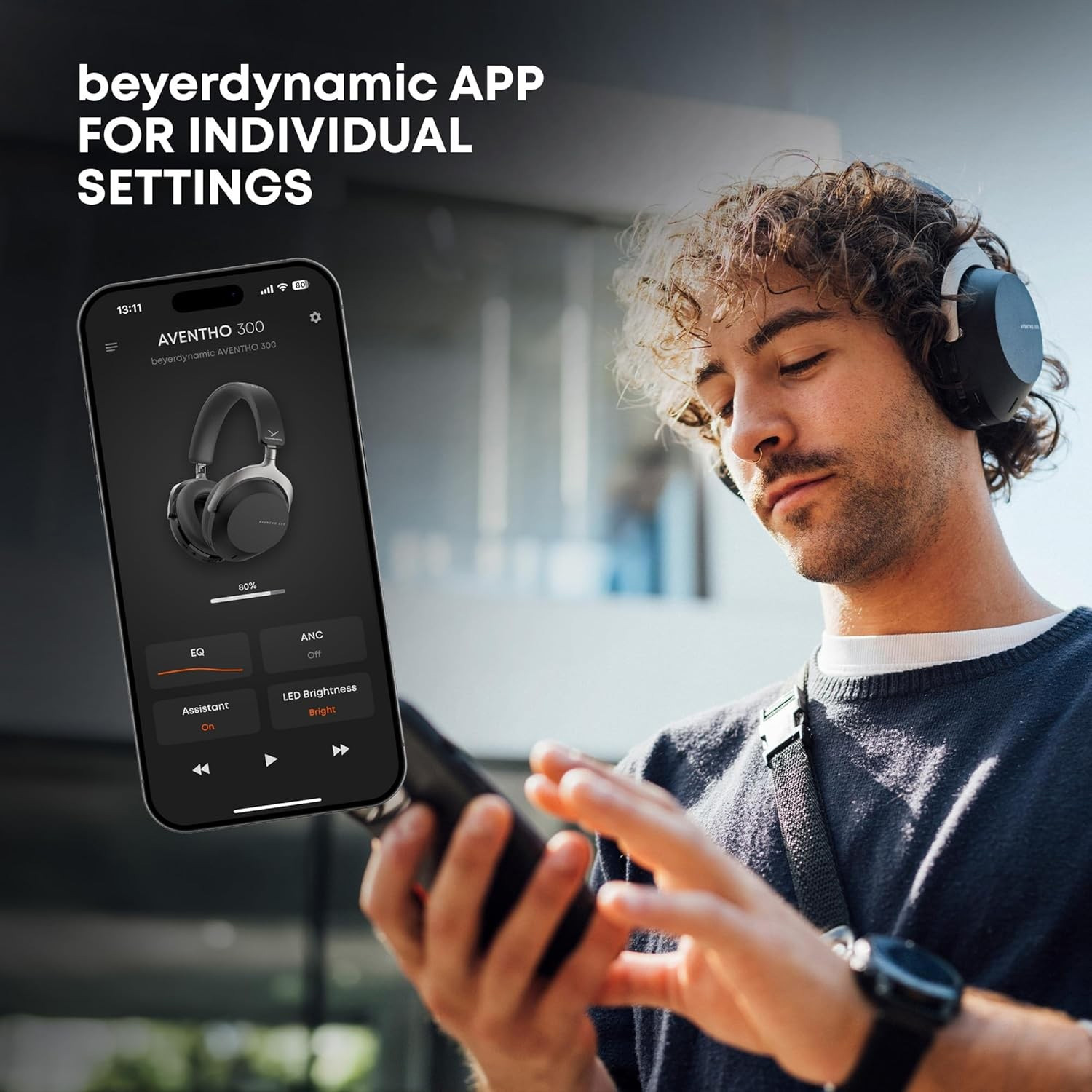 Навушники BEYERDYNAMIC Aventho 300 Black