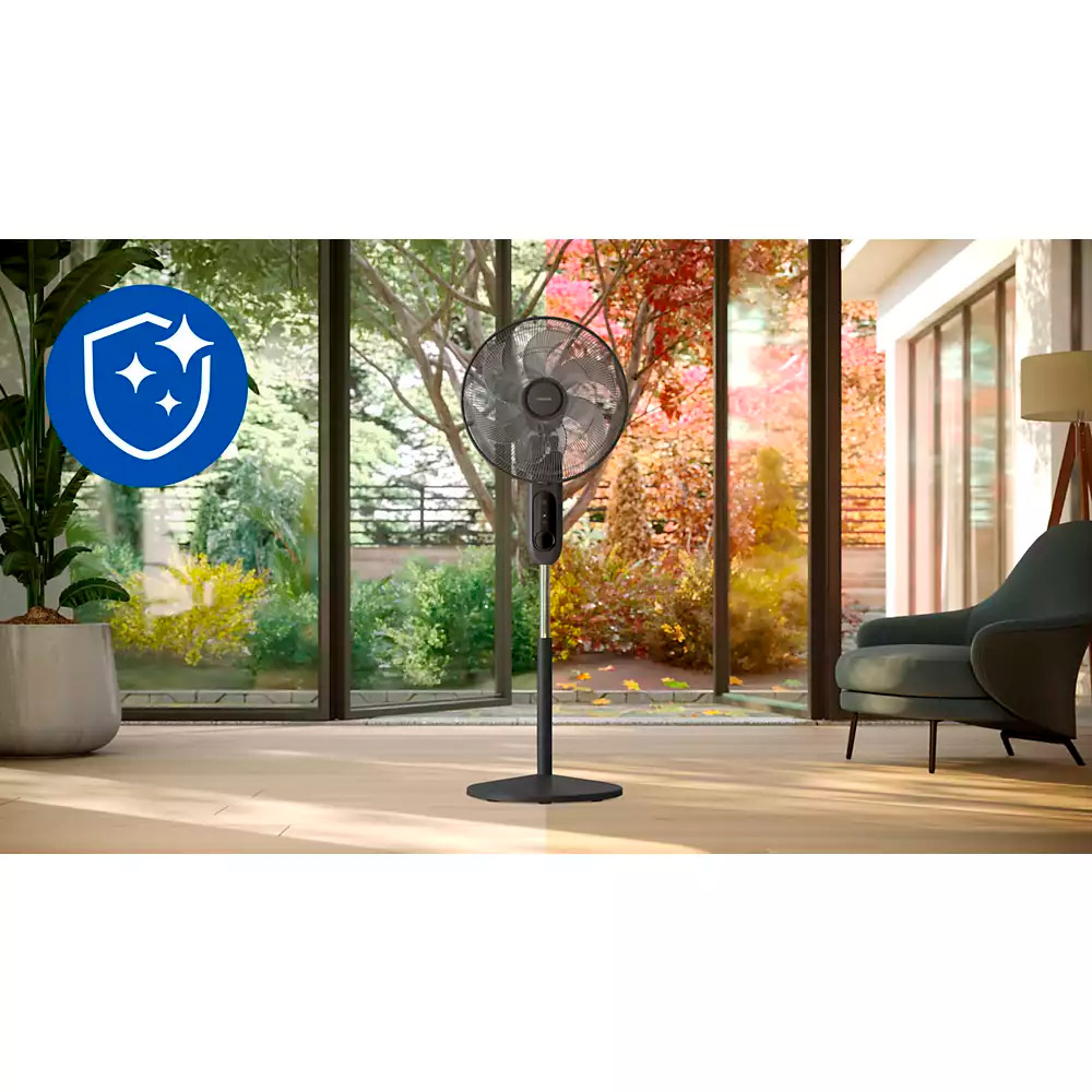Вентилятор напольный PHILIPS Series 1000 CX1520/01 Black