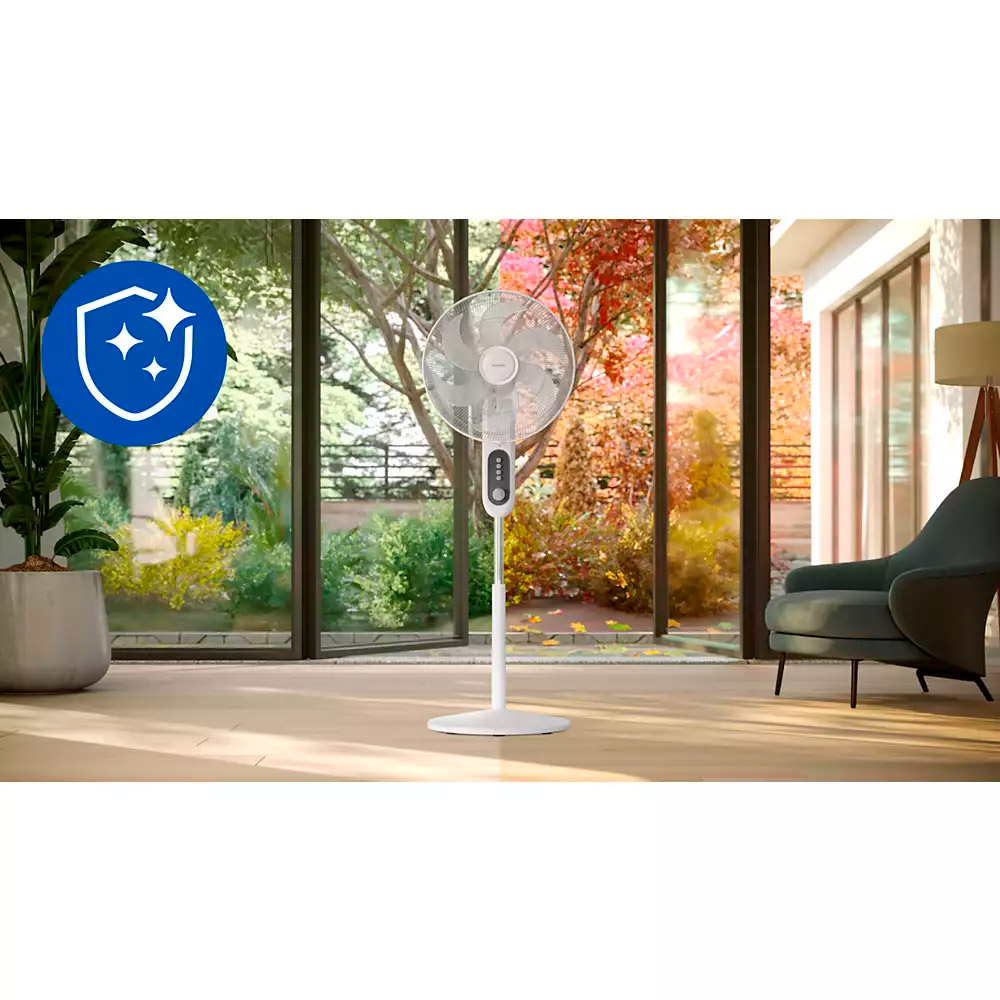 Вентилятор підлоговий PHILIPS Series 1000 CX1220/00 White