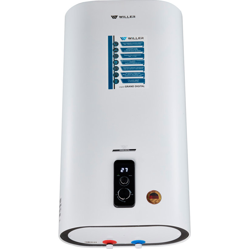 Водонагрівач WILLER EV80DRI Grand Digital White