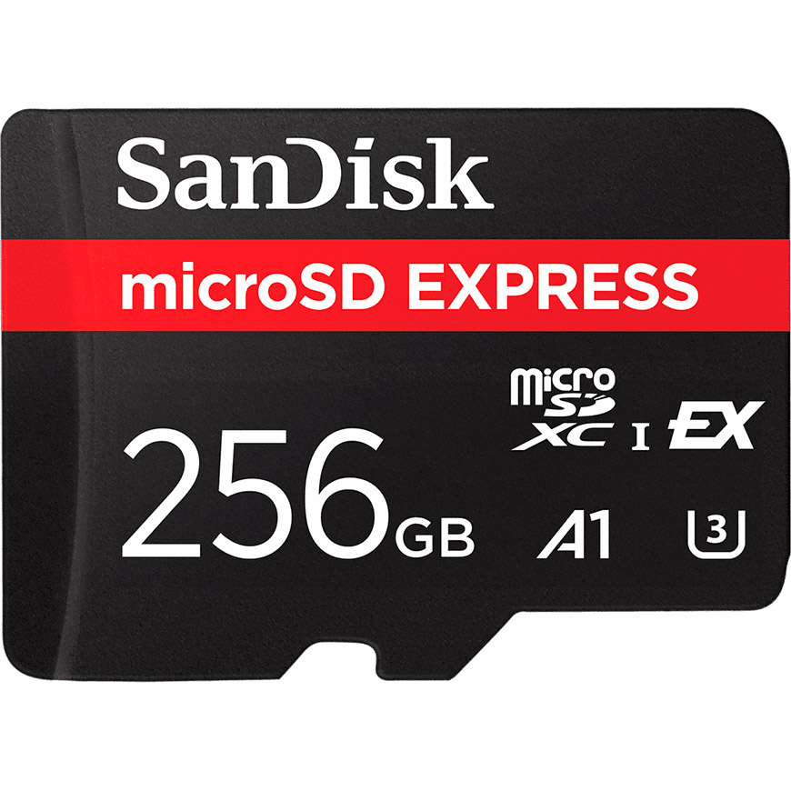 Карта пам'яті SANDISK microSDXC Express 256GB UHS-I U3 A1 Class 10 (SDSQXFN-256G-GN4NN)