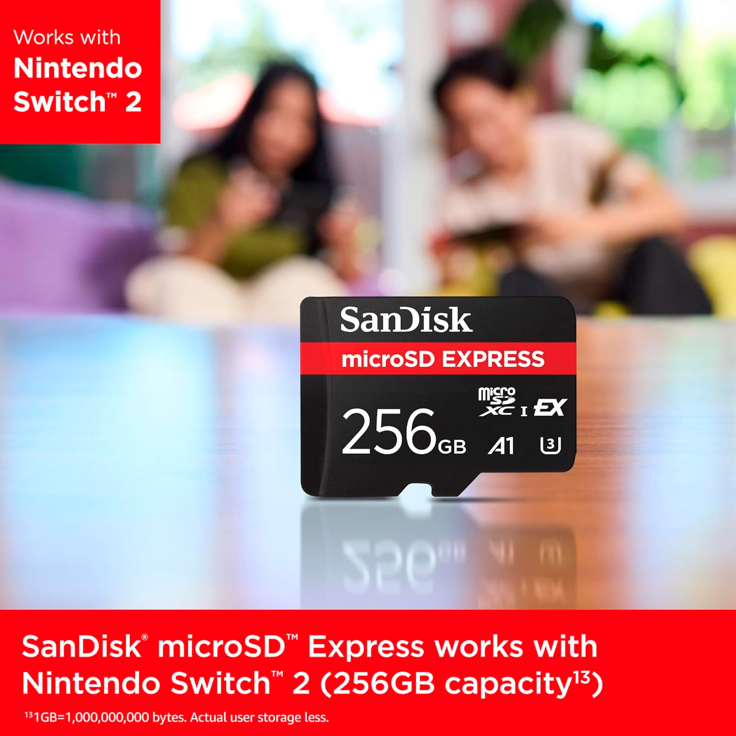 Карта пам'яті SANDISK microSDXC Express 256GB UHS-I U3 A1 Class 10 (SDSQXFN-256G-GN4NN)