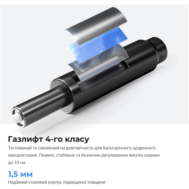 Крісло геймерське ANDA SEAT X-Air Mega Mesh XL Ash Gray
