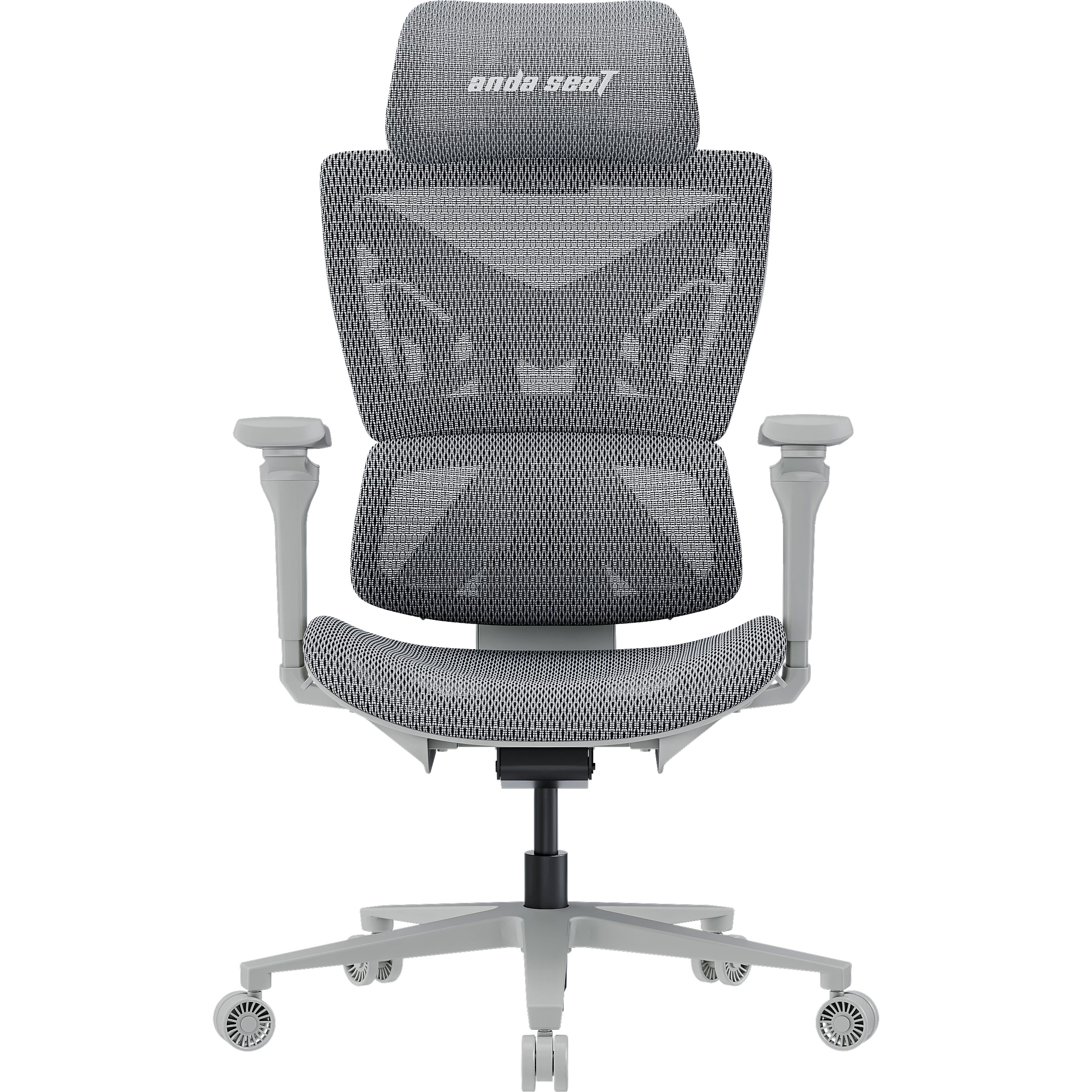 Крісло геймерське ANDA SEAT X-Air Pro Mesh XL Ash Gray