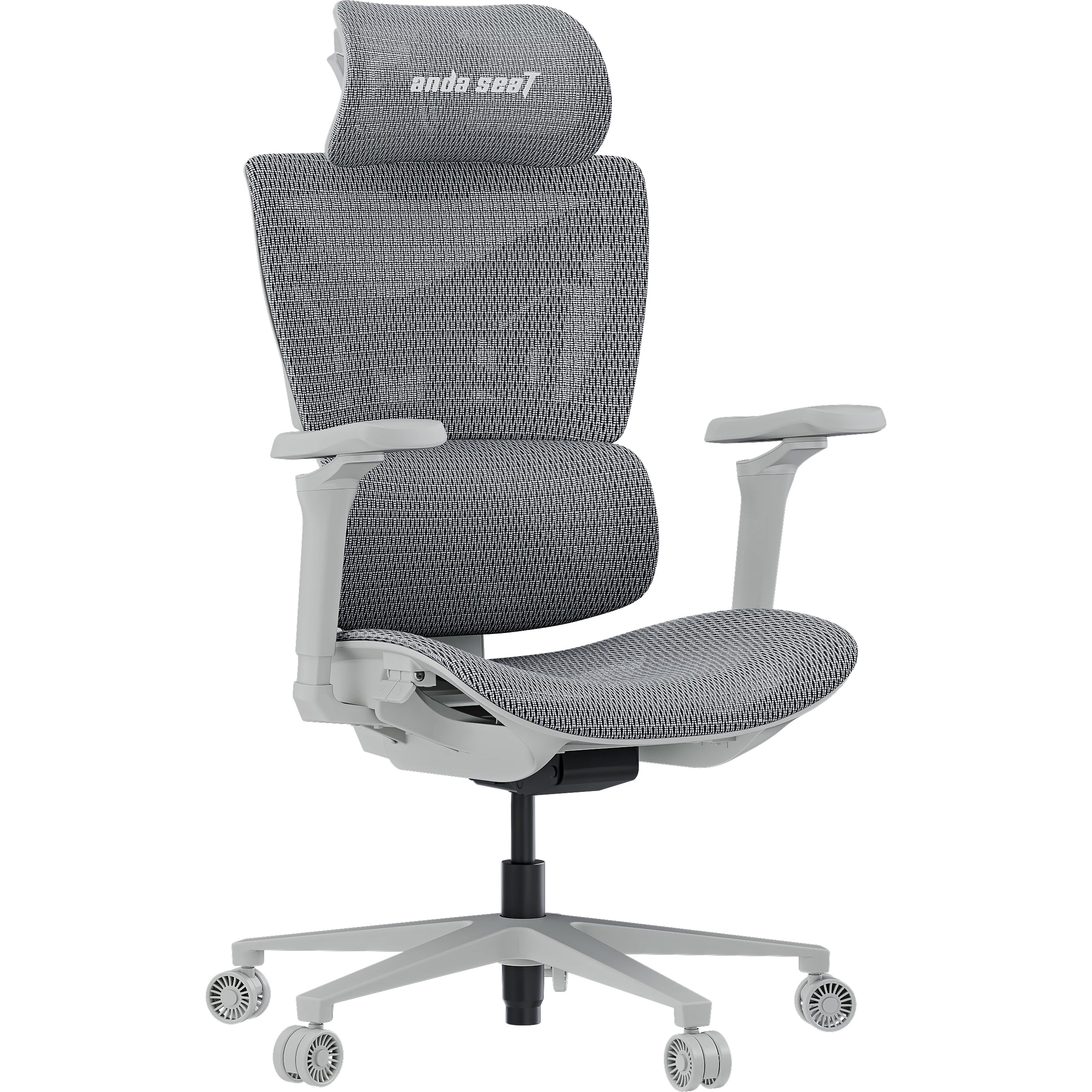 Крісло геймерське ANDA SEAT X-Air Pro Mesh XL Ash Gray