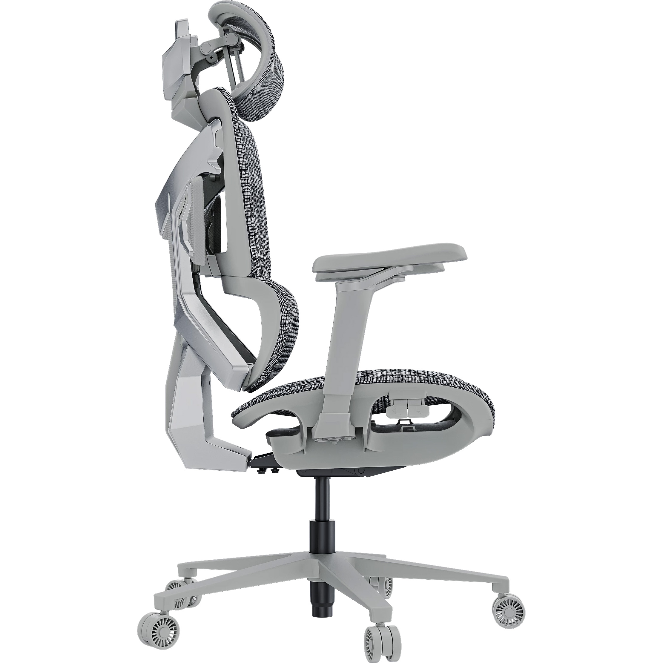 Крісло геймерське ANDA SEAT X-Air Pro Mesh XL Ash Gray