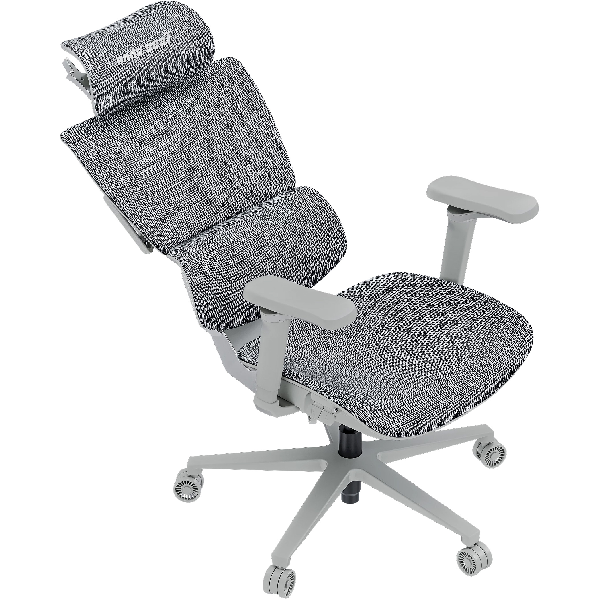Крісло геймерське ANDA SEAT X-Air Pro Mesh XL Ash Gray