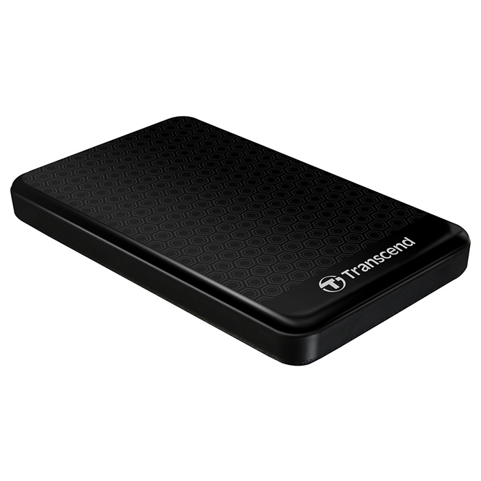 Портативний жорсткий диск TRANSCEND StoreJet 25A3 500GB USB3.0 Black (TS500GSJ25A3K)