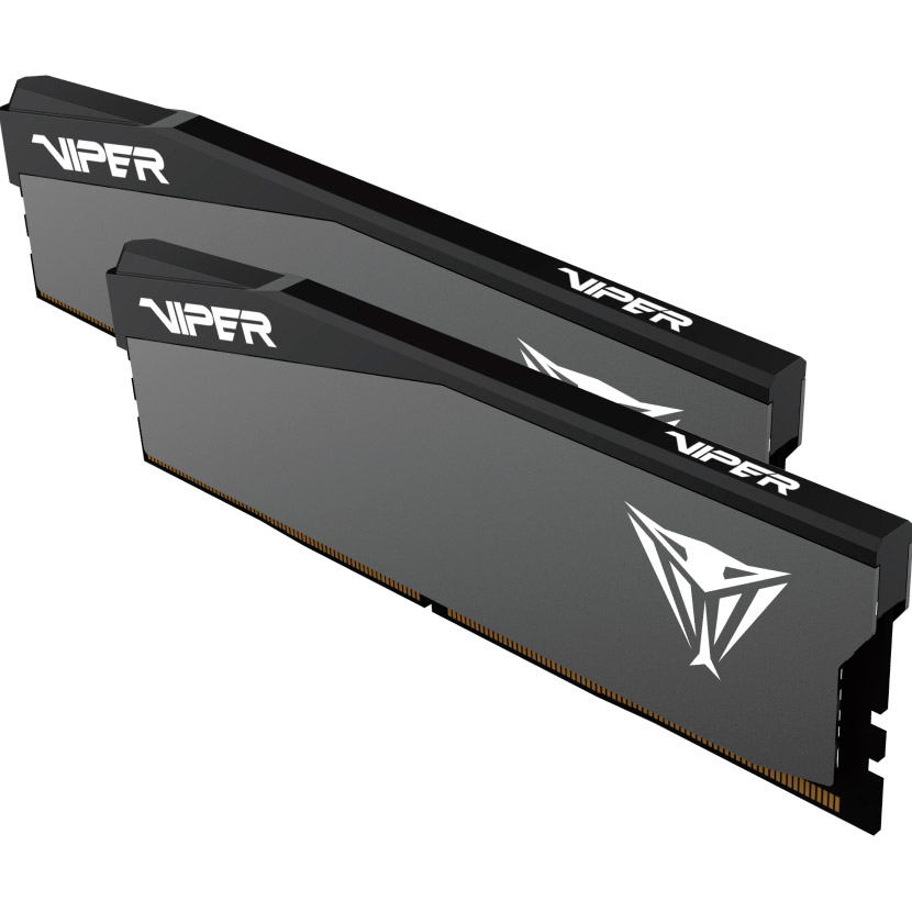 Модуль пам'яті PATRIOT Viper Elite 5 Ultra DDR5 6000MHz 32GB Kit 2x16GB Matte Black (VEU532G6028K)