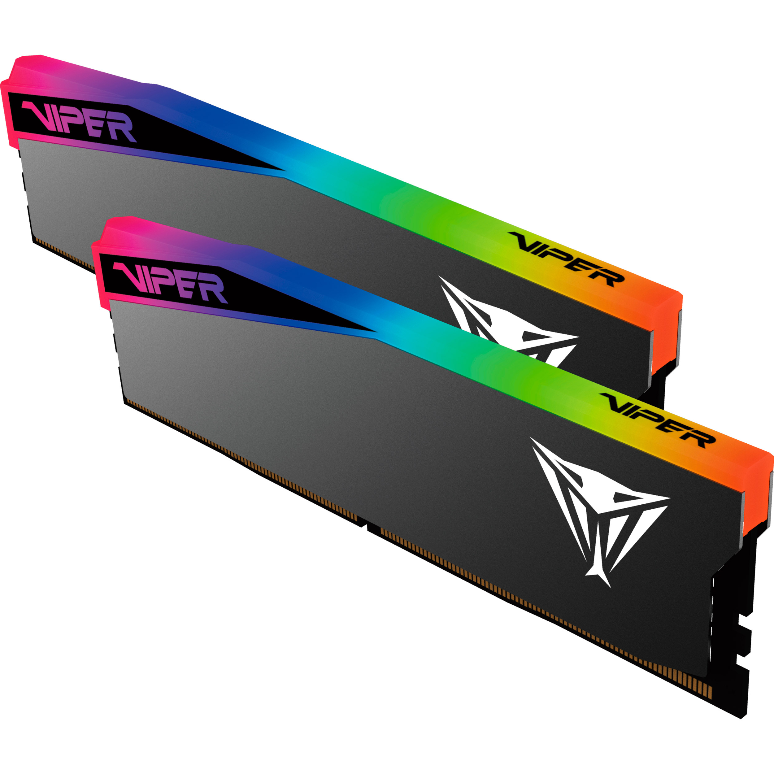 Модуль пам'яті PATRIOT Viper Elite 5 Ultra RGB DDR5 6000MHz 32GB Kit 2x16GB Matte Black (VEUR532G6028K)