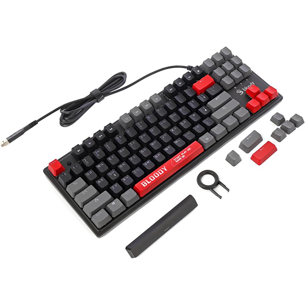 Клавіатура A4TECH BLOODY S310N BLMS Red Plus Switch Energy Red