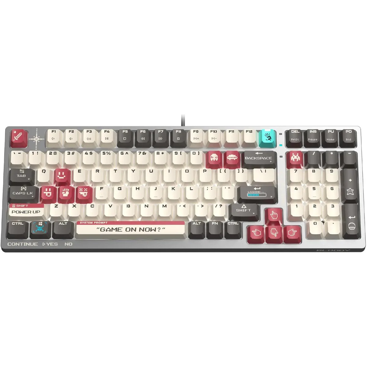 Клавиатура A4TECH BLOODY S98 Pixels BLMS Red Plus Switch Pixels Red