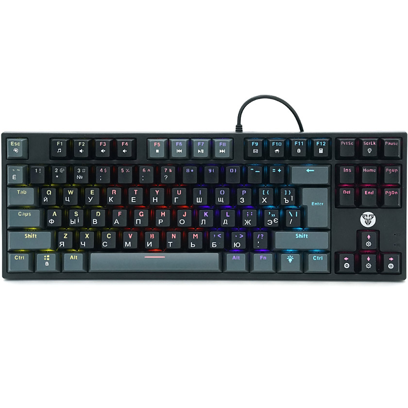 Клавиатура FANTECH ATOM MK876 Red Switch Black