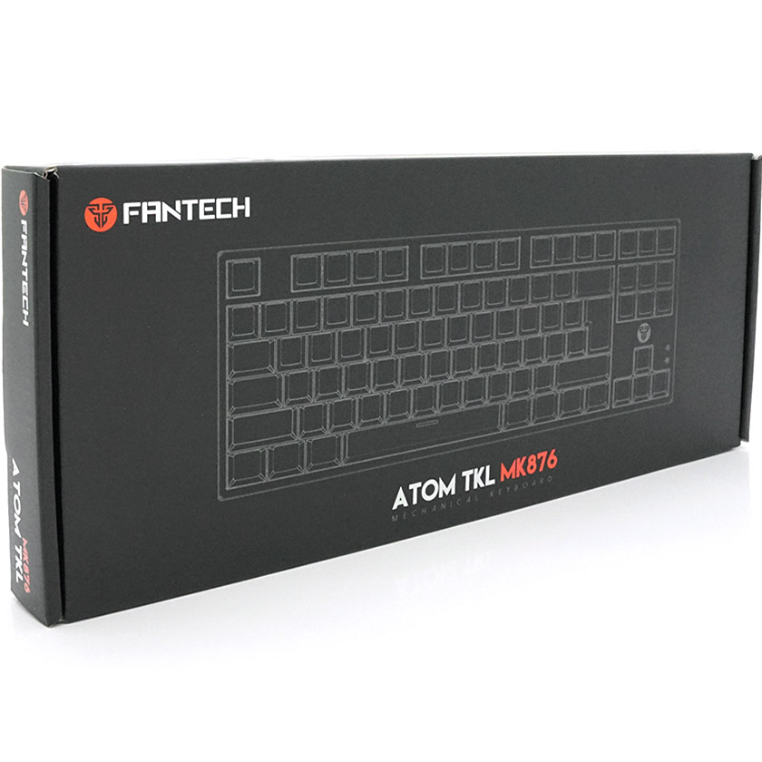 Клавиатура FANTECH ATOM MK876 Red Switch Black