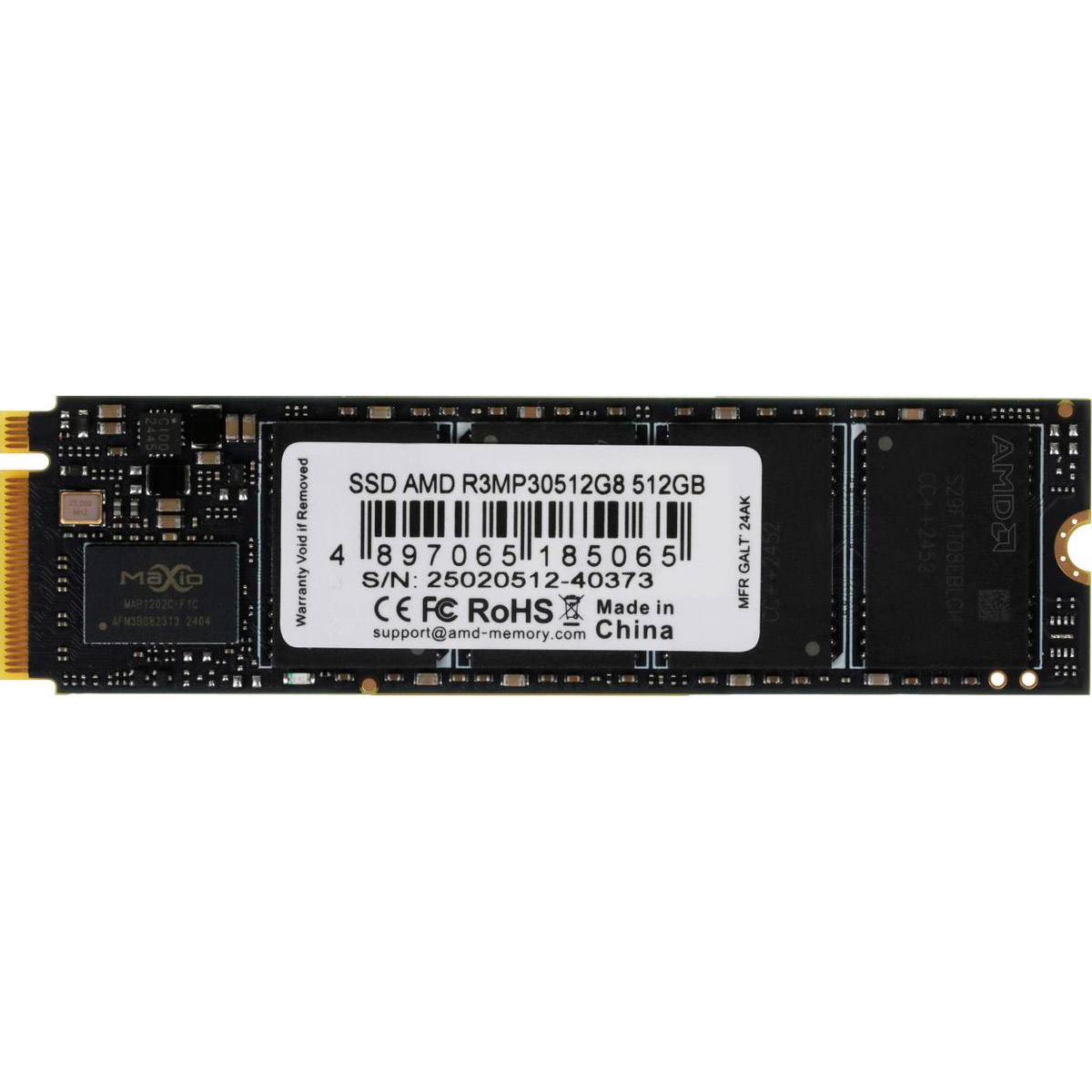 SSD диск AMD Radeon R3 512GB M.2 NVMe (R3MP30512G8)
