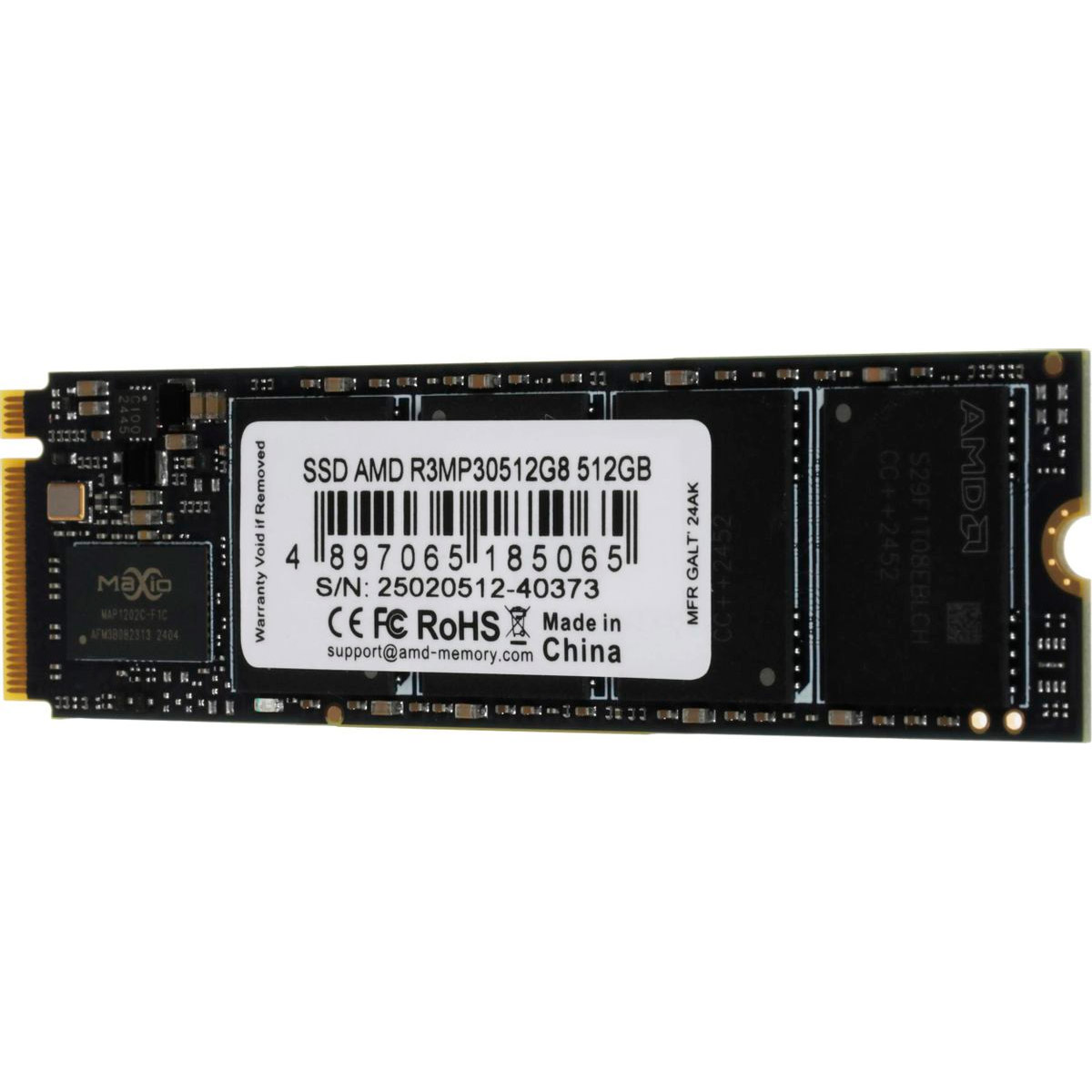 SSD диск AMD Radeon R3 512GB M.2 NVMe (R3MP30512G8)