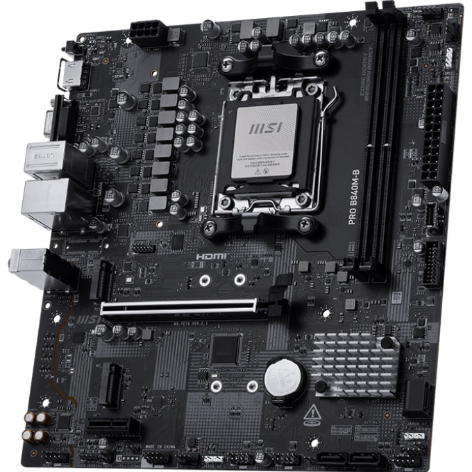 Материнская плата MSI Pro B840M-B