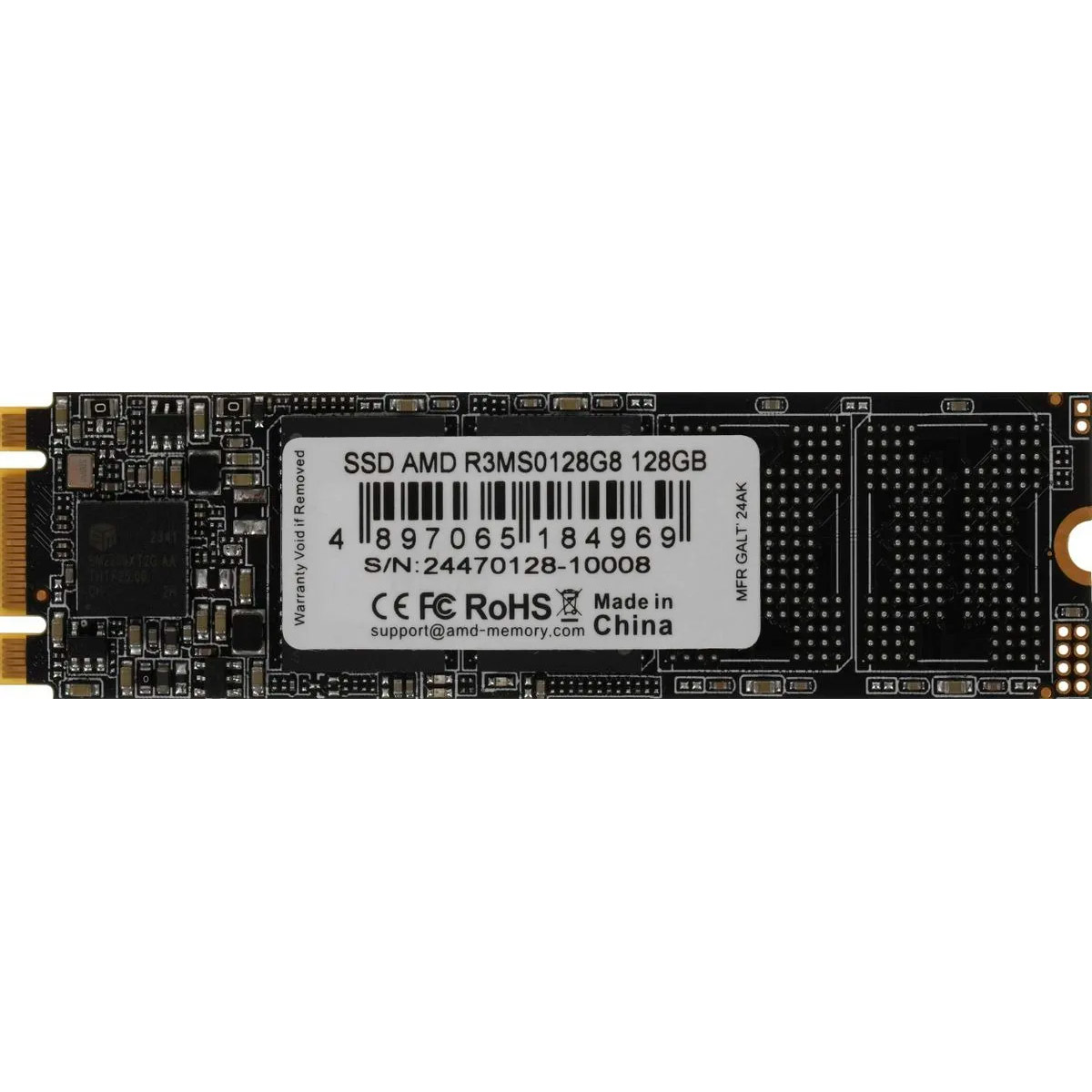 SSD диск AMD Radeon R3 128GB M.2 SATA (R3MS0128G8)