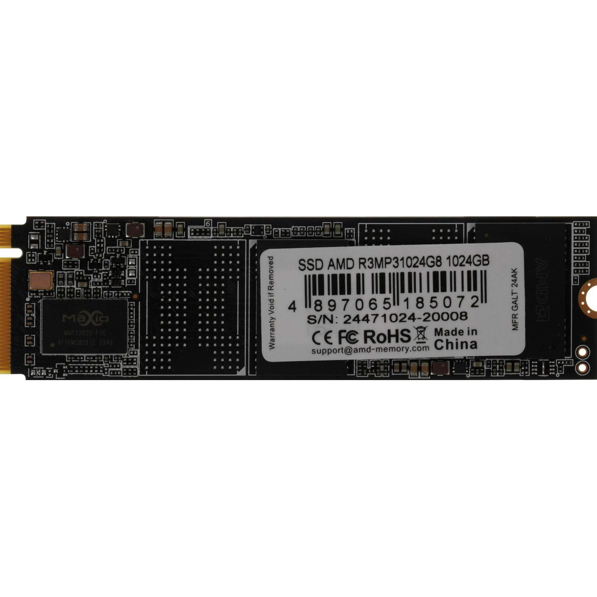 SSD диск AMD Radeon R3 1TB M.2 NVMe (R3MP31024G8)