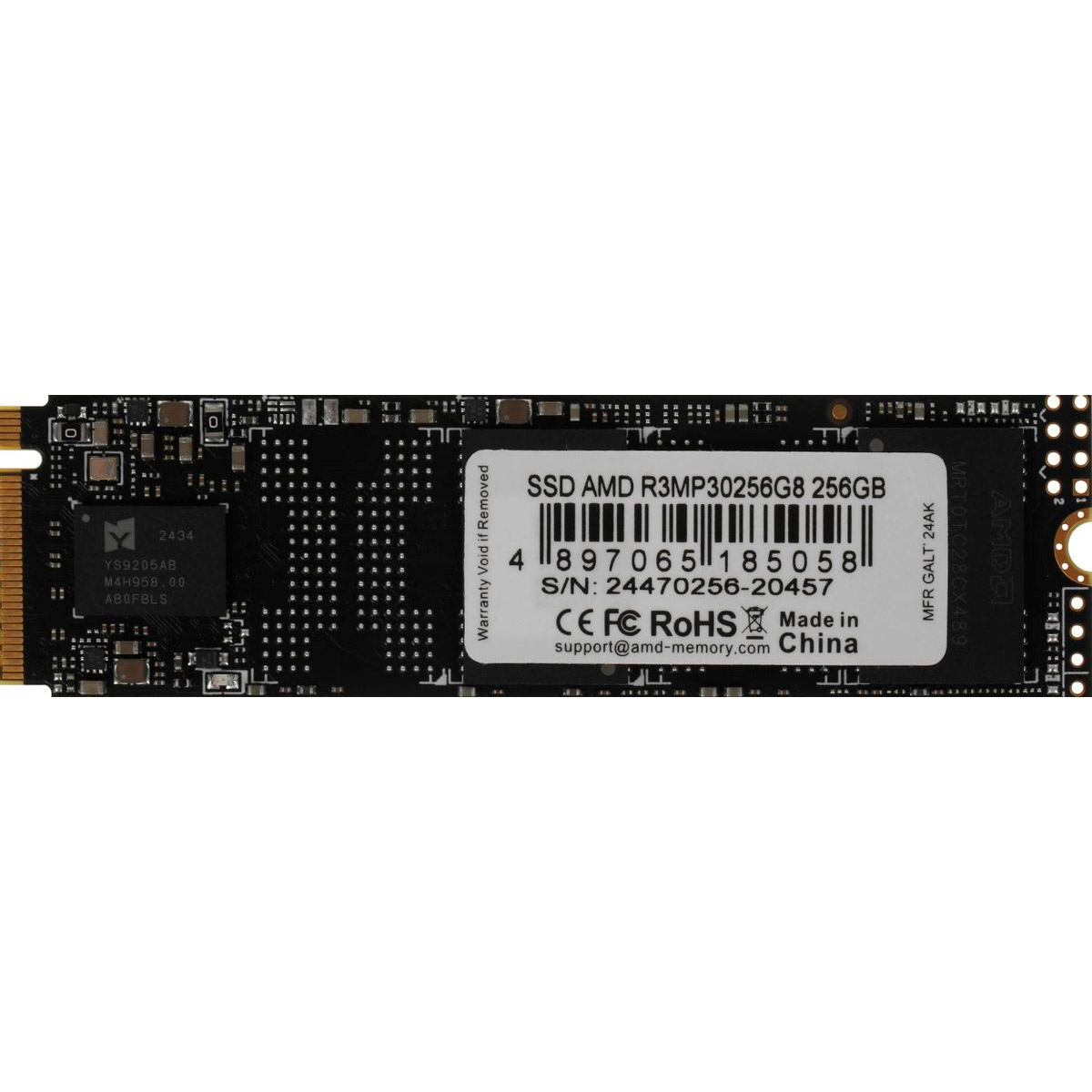 SSD диск AMD Radeon R3 256GB M.2 NVMe (R3MP30256G8)