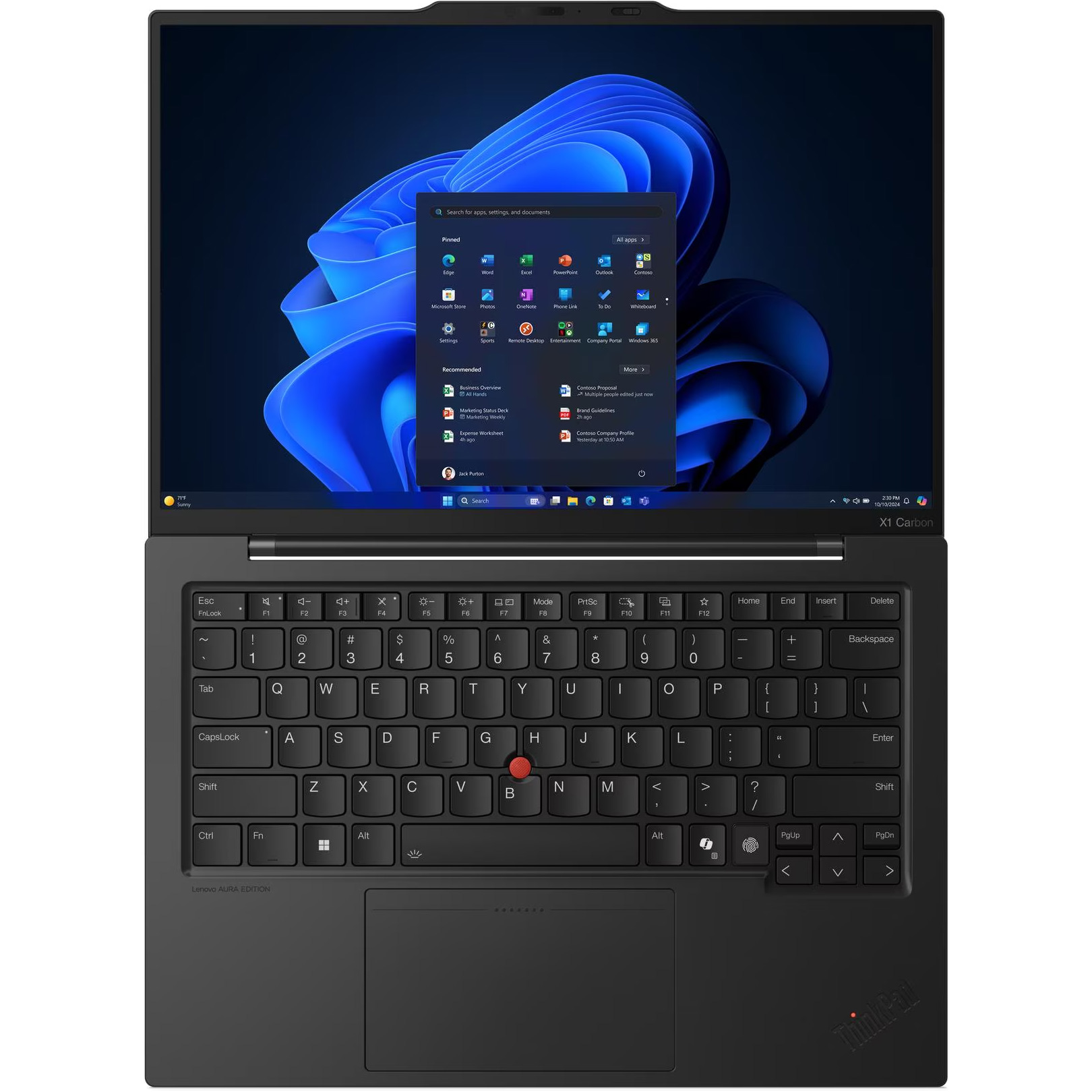 Ноутбук LENOVO ThinkPad X1 Carbon Gen 13 Black (21NTS1GA00)