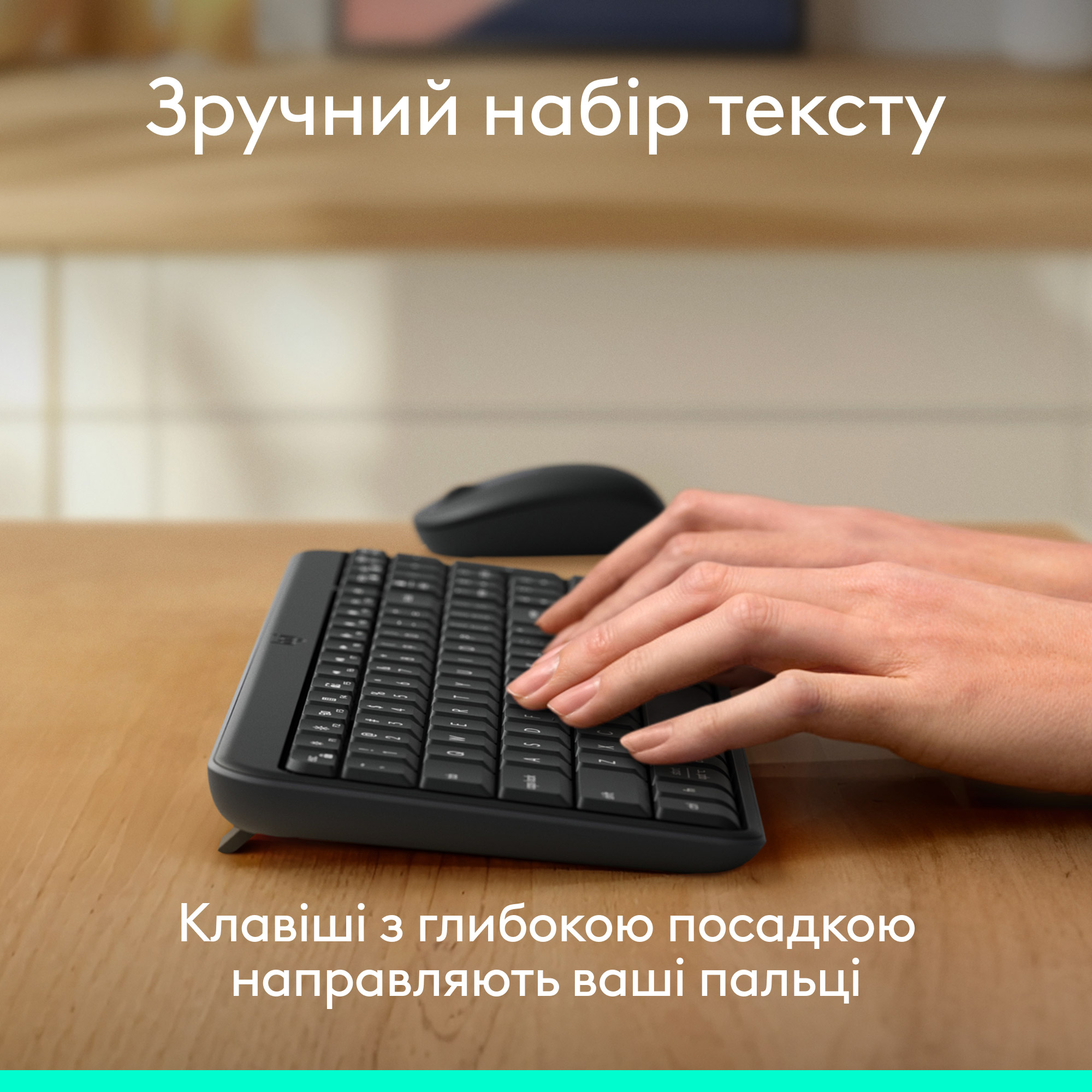 Комплект бездротовий LOGITECH MK250 Wireless Combo Graphite (920-013823)