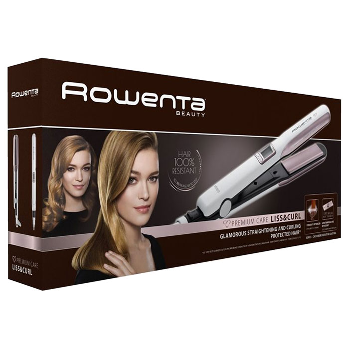 Щипцы-выпрямитель ROWENTA Premium Care Liss & Curl SF7660