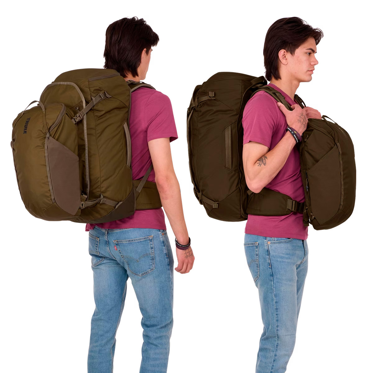 Туристический рюкзак THULE Landmark 70L Deep Khaki