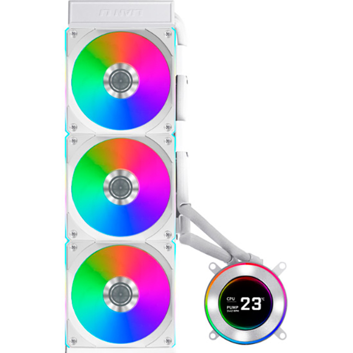 Система водяного охолодження LIAN LI HydroShift II LCD-C 360CL White (G89.GHS2LCD36RW.00)