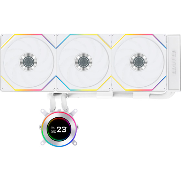 Система водяного охолодження LIAN LI HydroShift II LCD-C 360TL White (G89.GHS2LCD36TW.00)