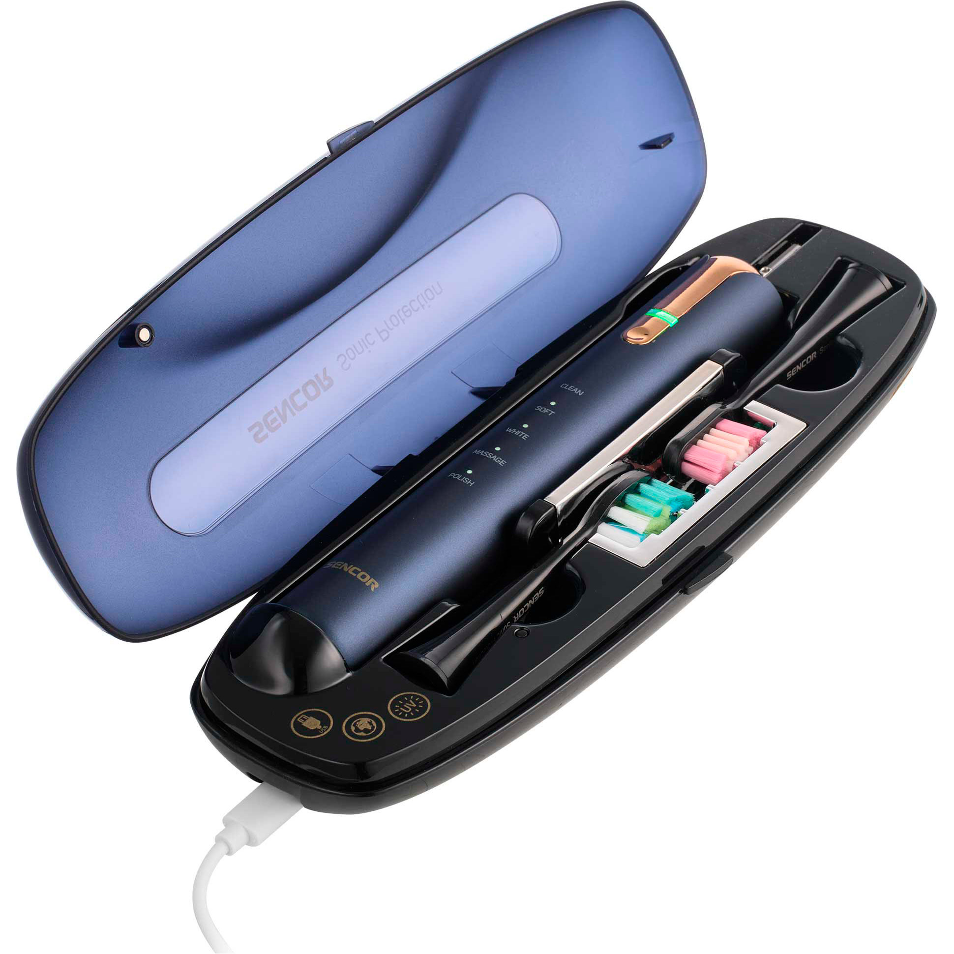 Электрическая зубная щётка SENCOR SOC 4110BL Blue (41023237)