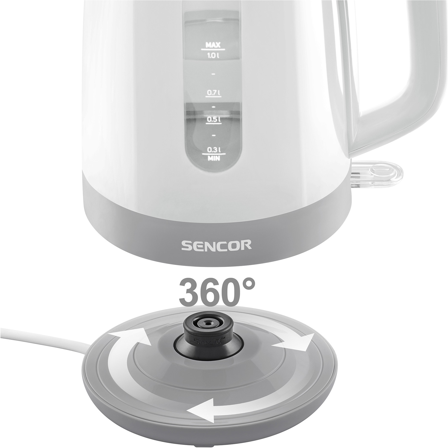 Электрочайник SENCOR SWK 1020WH (41022320)