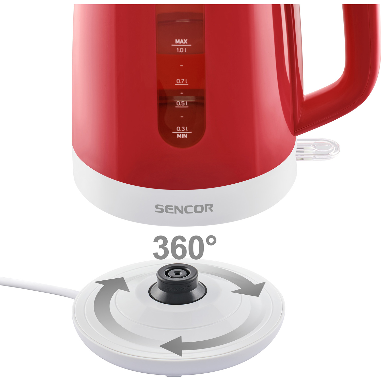 Электрочайник SENCOR SWK 1024RD (41023200)