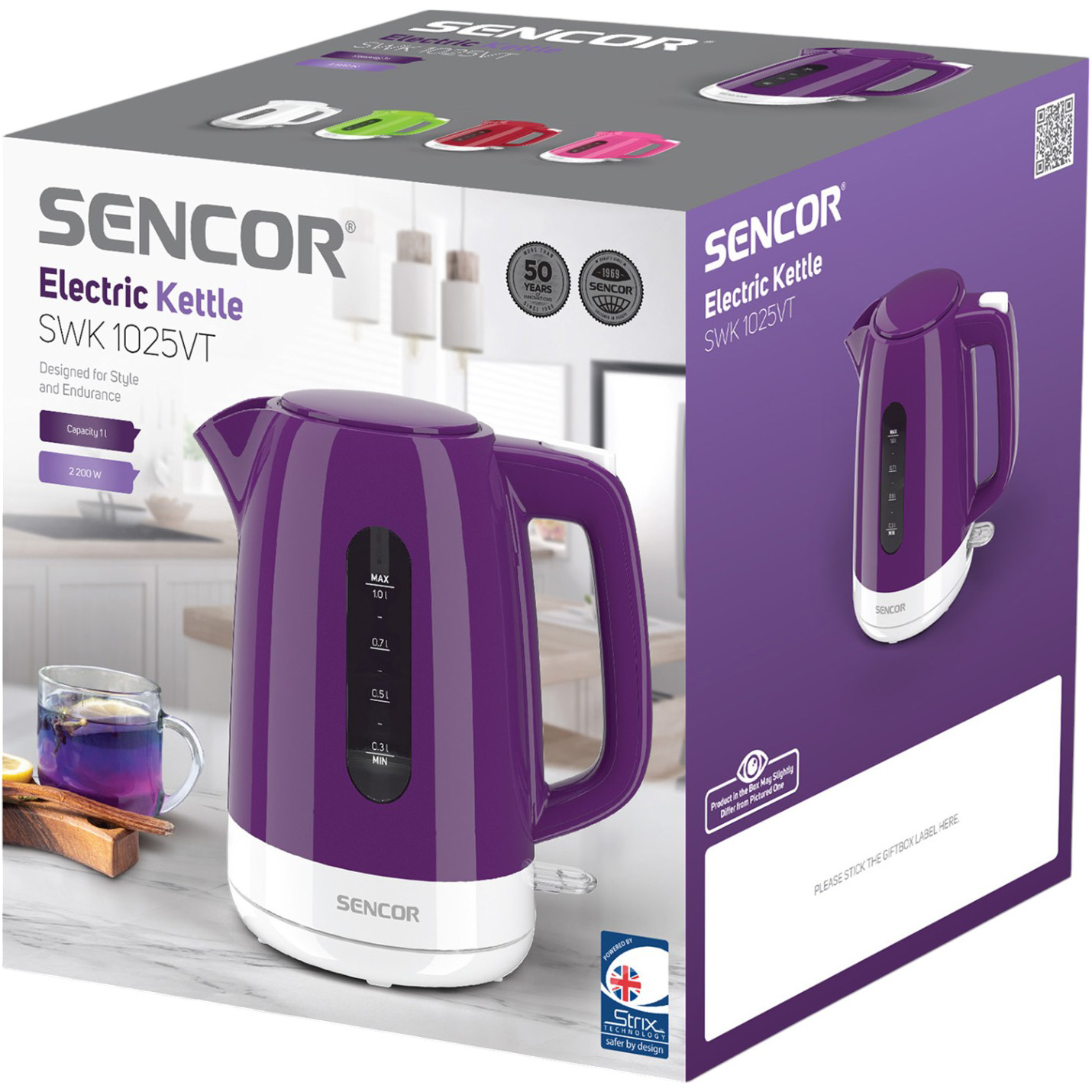 Электрочайник SENCOR SWK 1025VT (41023271)