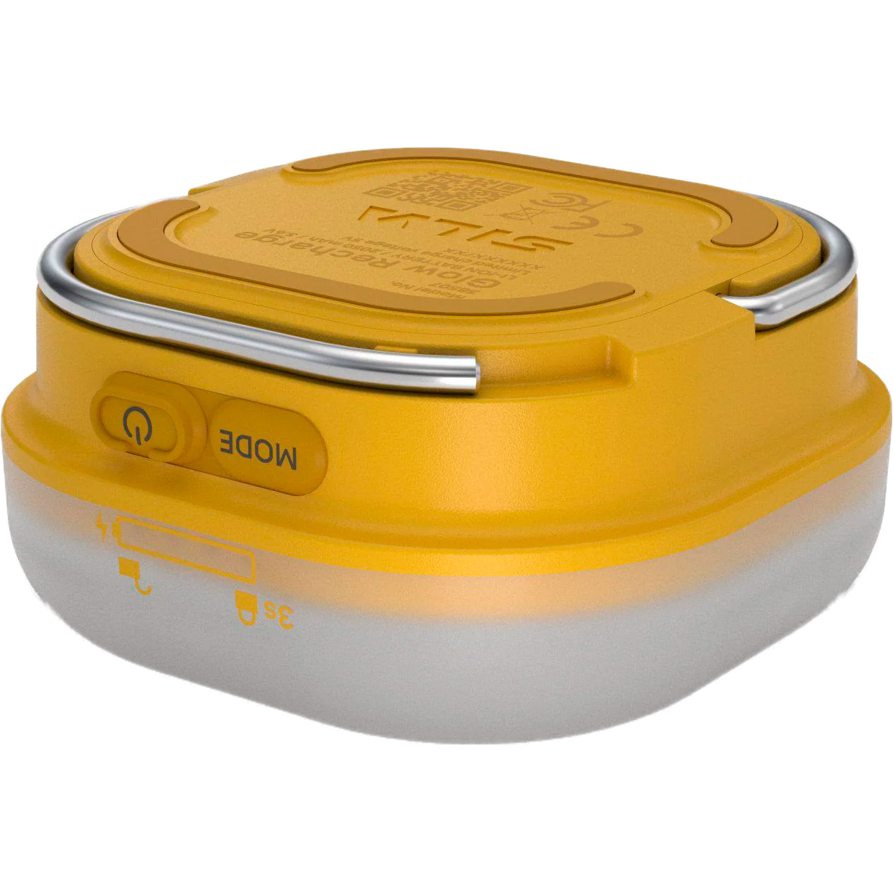 Ліхтар кемпінговий SILVA Glow Recharge Yellow (38508)
