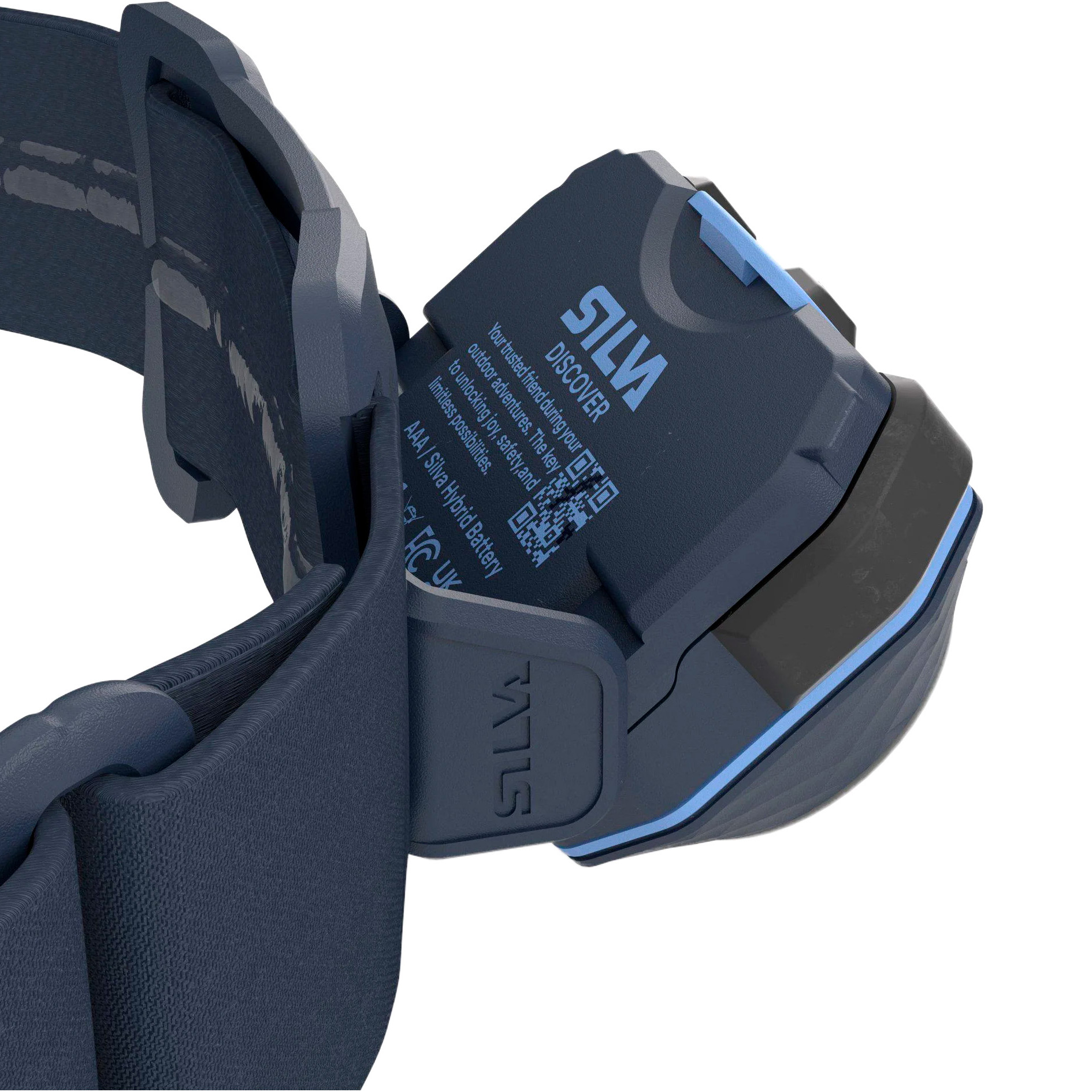 Фонарь налобный SILVA Discover Blue (38457)