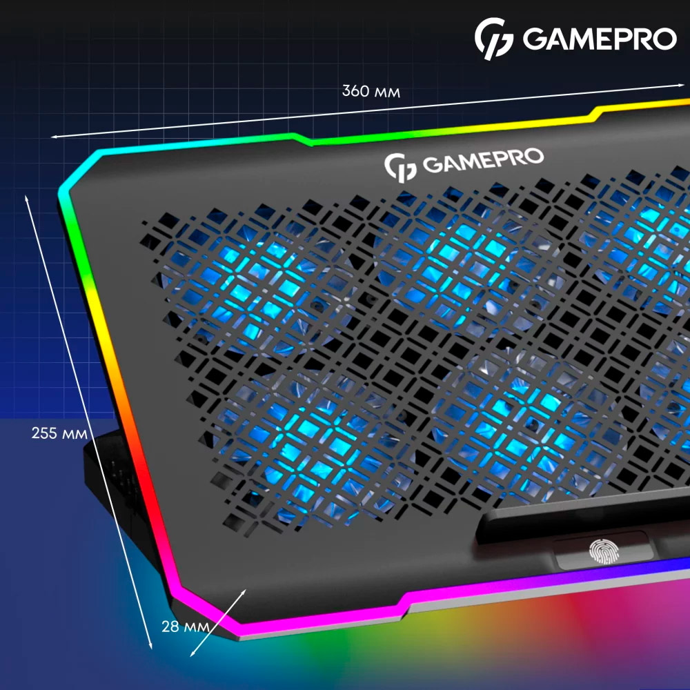 Підставка для ноутбука GAMEPRO CP660 Black
