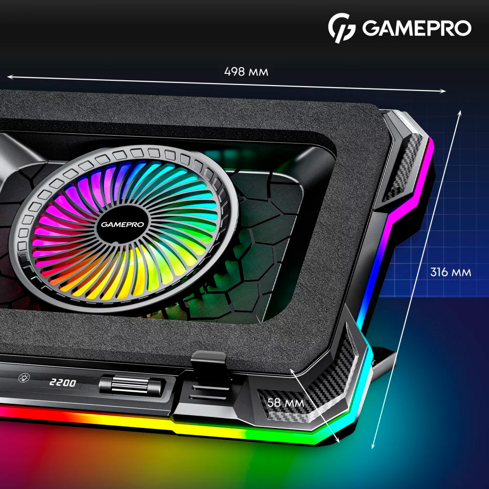 Підставка для ноутбука GAMEPRO CP950 Black