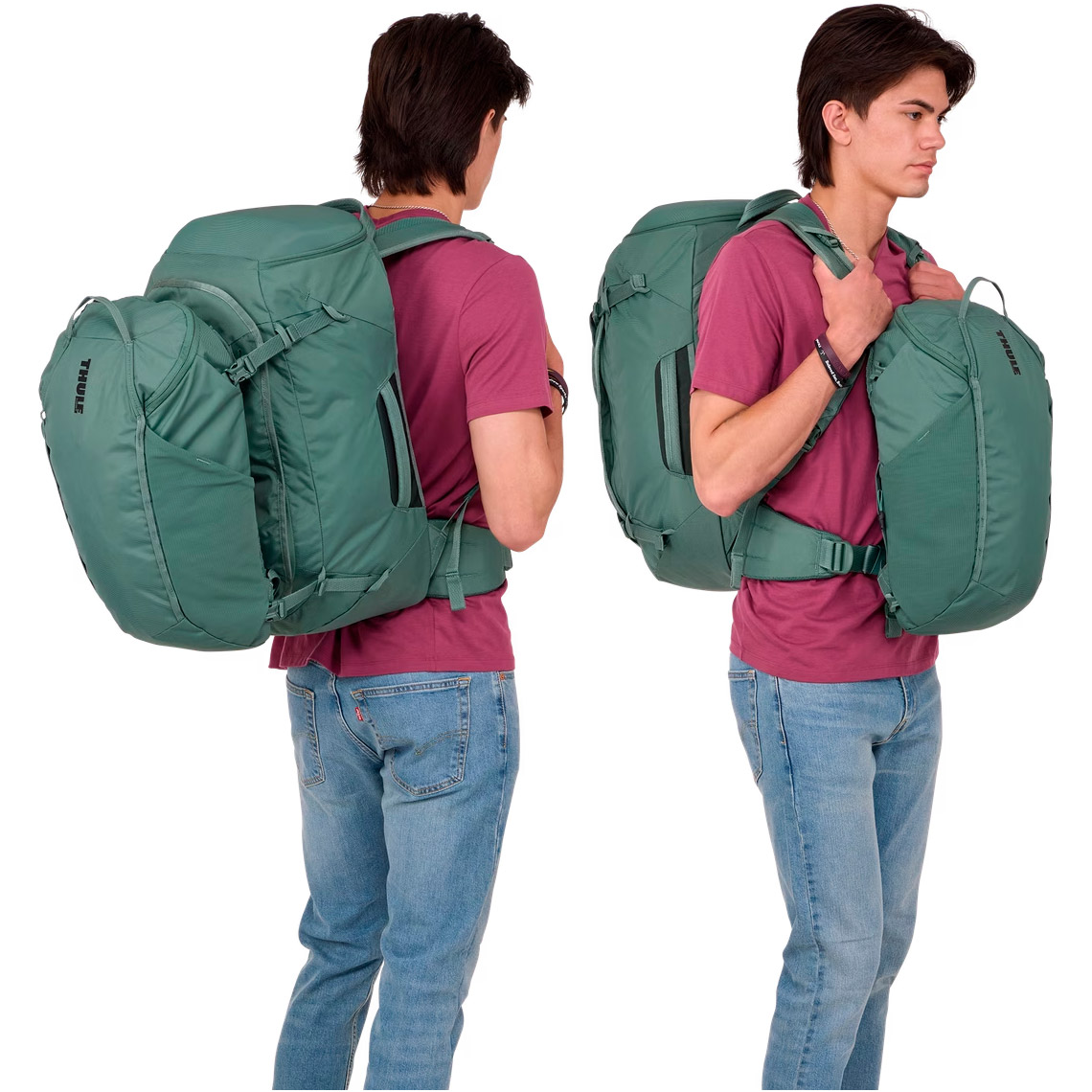 Туристичний рюкзак THULE Landmark 60L Hazy Green