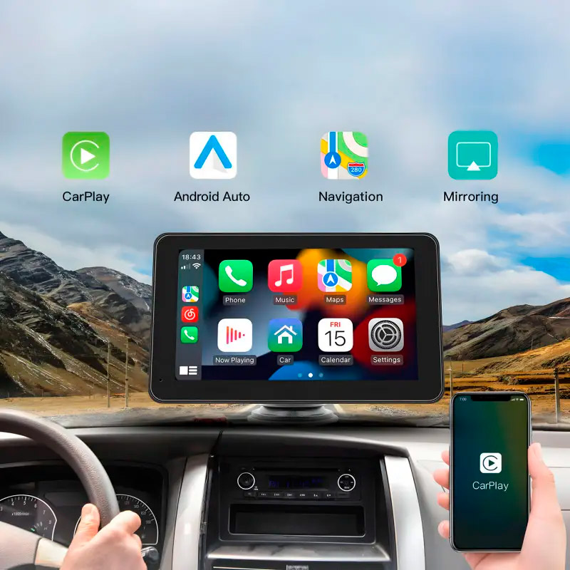 Монитор VOLTRONIC Carplay CJ-PTC701