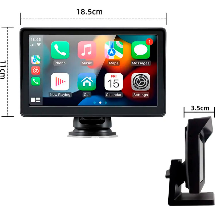 Монитор VOLTRONIC Carplay CJ-PTC701