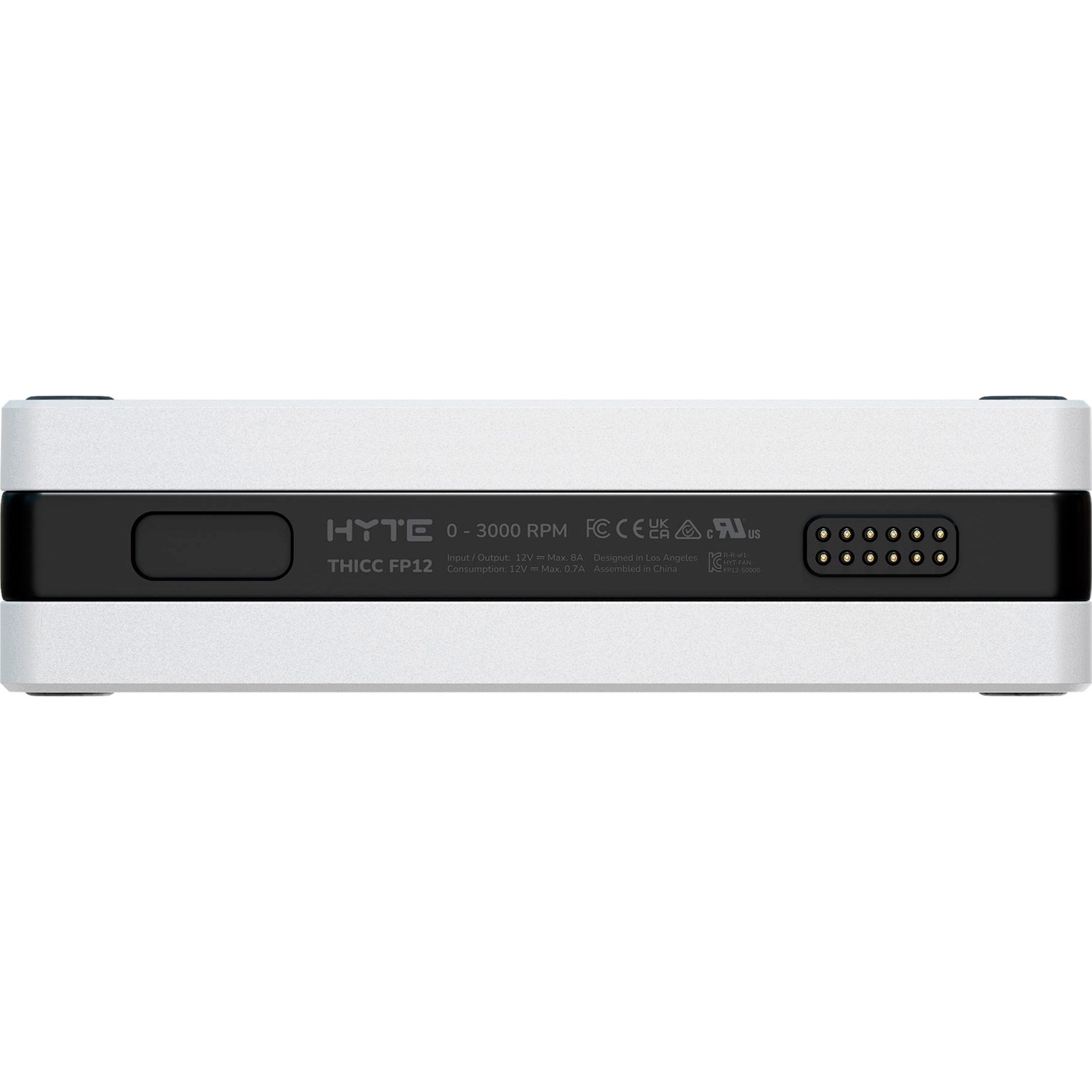 Комплект вентиляторів HYTE THICC FP12 with Nexus Portal NP50 Black/Gray 3-Pack