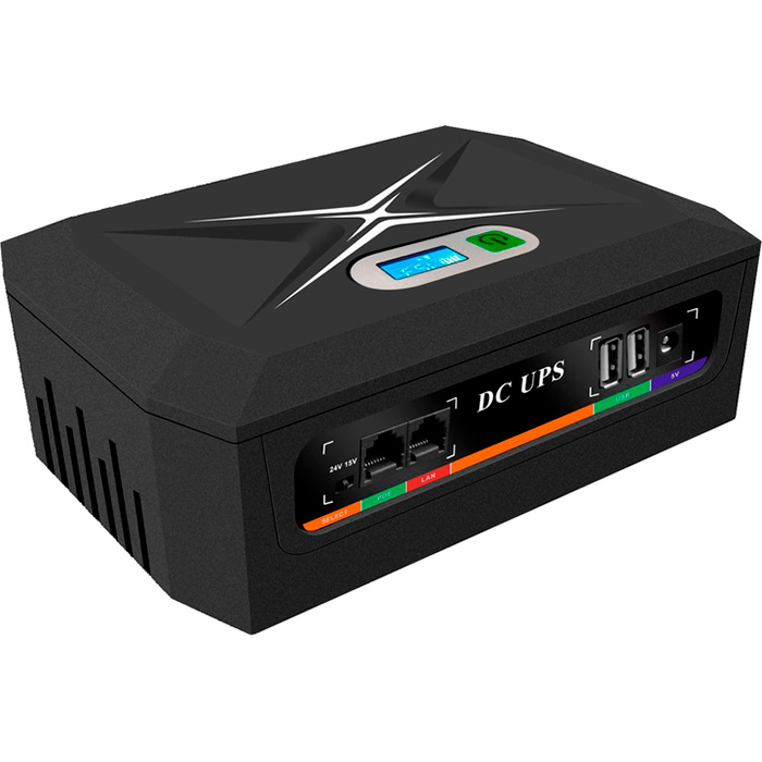 ИБП для роутера GREENWAVE UPS-45W DCP-45W-20 45W 20800mAh